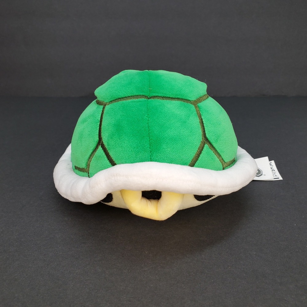 Nintendo Super Mario Green Koopa Shell Plush With Sound Stuffed Toy 7 Inch